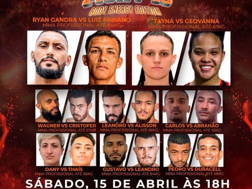 Federação Fight 15 "Body Energy Edition"