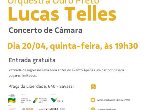 Concerto: Orquestra Ouro Preto convida Lucas Telles Quarteto