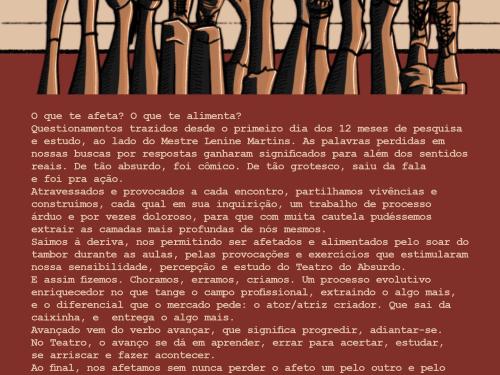 Confesso Escola de Teatro apresenta: "Meio-fio"