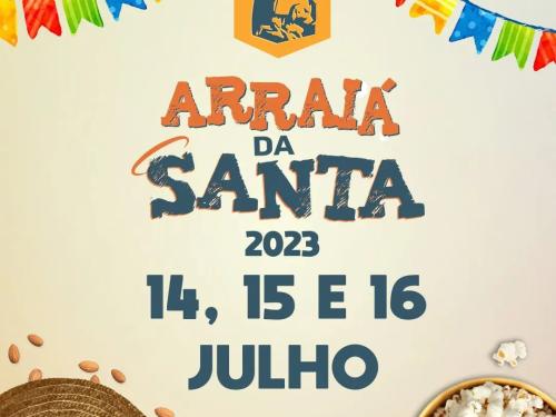 Arraiá da Santa 2023