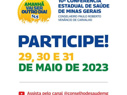 10ª Conferência Estadual de Saúde de Minas Gerais