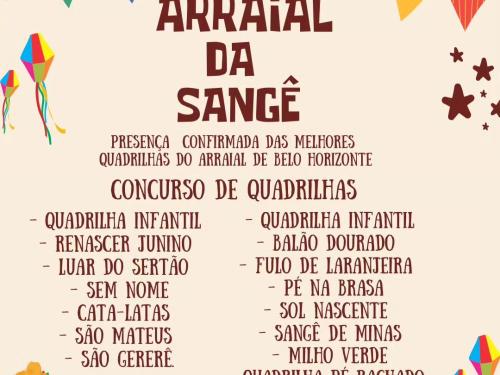 Arraial do Grupo Sangê de Minas