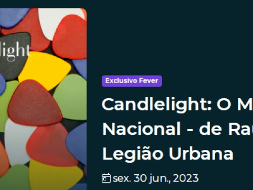 Espetáculo: Candlelight "O Melhor do Rock Nacional"