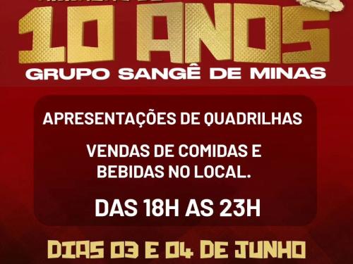 Arraial do Grupo Sangê de Minas