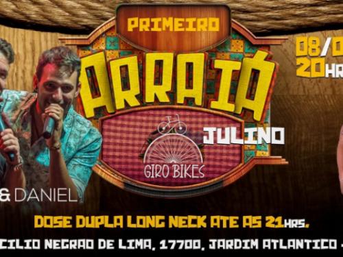Primeiro Arraiá Julino - Giro Bikes
