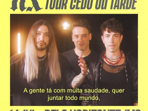 Show: NX Zero - Tour "Cedo ou Tarde"