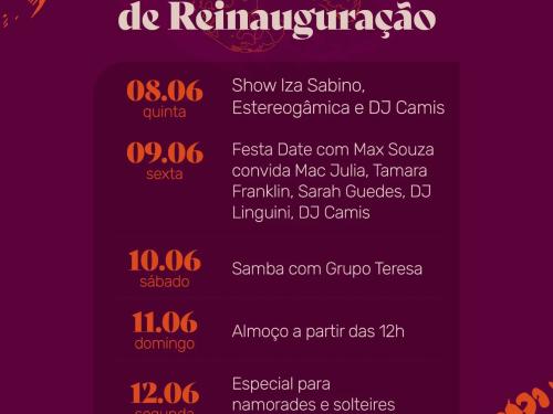 Reinauguração do Espaço Yanã