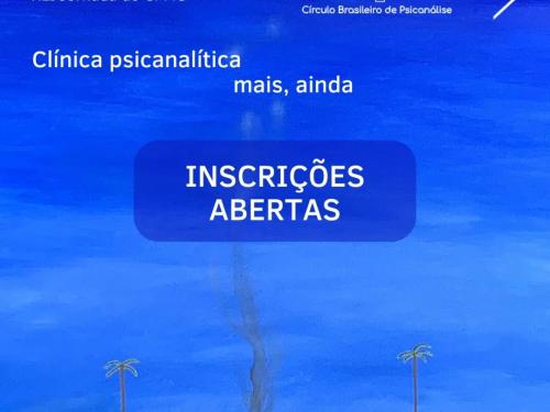XXV Congresso do Círculo Brasileiro de Psicanálise - CBP 2023 / XLI Jornada do Círculo Psicanalítico de Minas Gerais - CPMG 2023