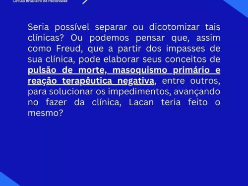 XXV Congresso do Círculo Brasileiro de Psicanálise - CBP 2023 / XLI Jornada do Círculo Psicanalítico de Minas Gerais - CPMG 2023