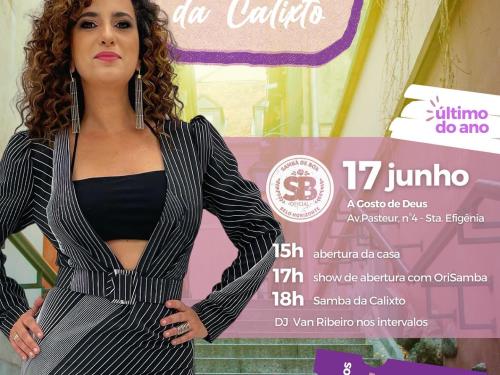 3ª Edição Itinerante - Samba da Calixto