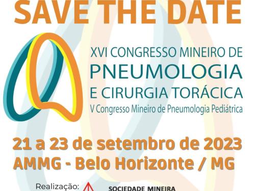 XVI Congresso Mineiro de Pneumologia e Cirurgia Torácica 2023 / V Congresso Mineiro de Pneumologia Pediátrica 2023