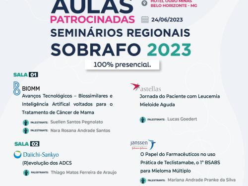 Seminários Regionais SOBRAFO - Belo Horizonte 2023 