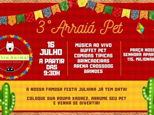 3º Arraiá Pet