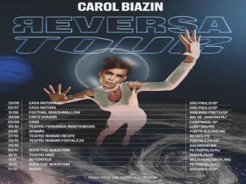 Show: Carol Biazin "Reversa Tour"
