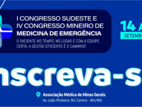 I Congresso Sudeste / IV Congresso Mineiro de Medicina de Emergência 2023