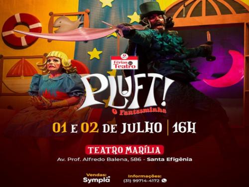 Teatro Infantil: Pluft! O Fantasminha