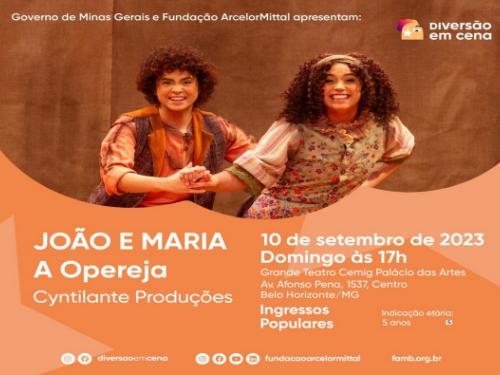 Musical Infantil: “João e Maria – A Opereja”