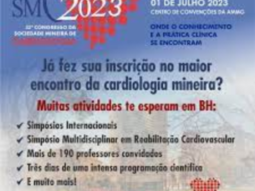 32º Congresso da Sociedade Mineira de Cardiologia - SMC 2023