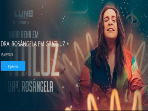 Espetáculo: "Gratiluz" com Dra. Rosângela