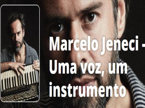 Show: Marcelo Jeneci - Projeto “Uma voz, um instrumento”