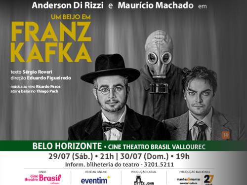 Espetáculo: "Um beijo em Franz Kafka" 