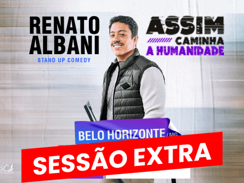 Comédia Stand Up: "Assim caminha a humanidade" de Renato Albani