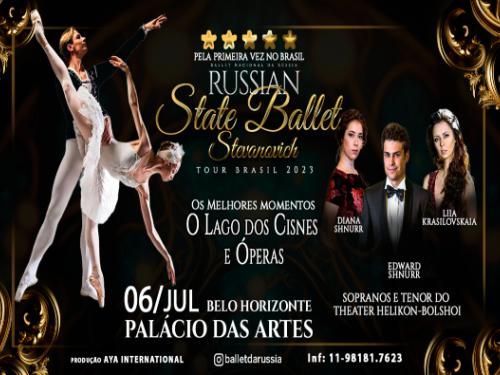 Concerto: Russian State Ballet e Ópera of Moscou