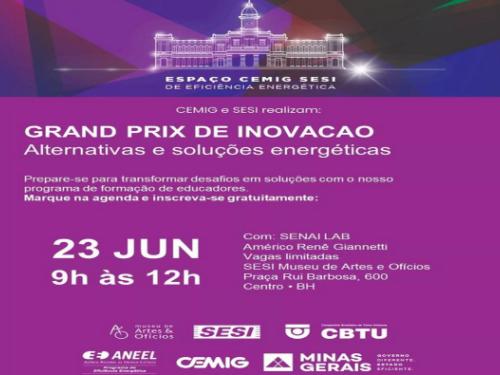 Grand Prix de Inovação - Alternativas e soluções energéticas