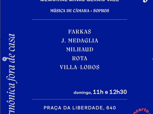 Concertos de Julho - Orquestra Filarmônica de MG