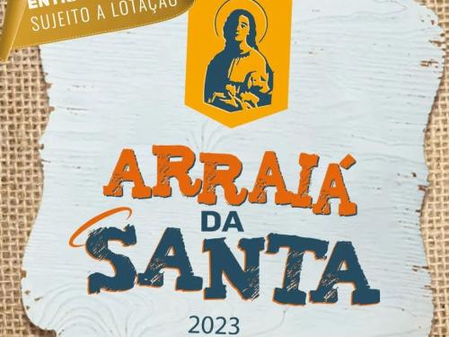 Arraiá da Santa 2023