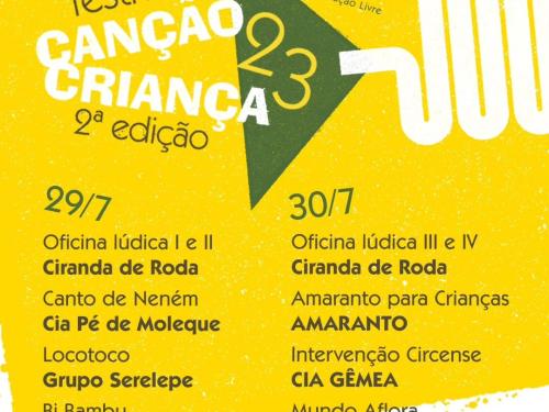 2ª Edição: Festival Canção Criança