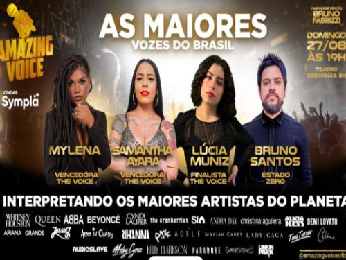  Amazing Voice "As maiores vozes do Brasil"