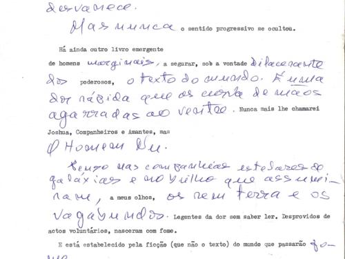 Exposição: "Cartas aos escritores do meu ramo" - Maria Gabriela Llansol