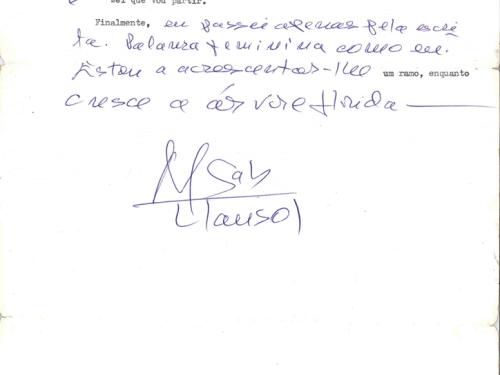 Exposição: "Cartas aos escritores do meu ramo" - Maria Gabriela Llansol
