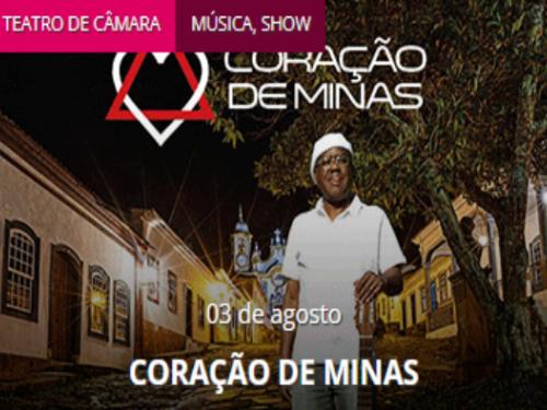 Espetáculo musical: “Coração de Minas” com Nivaldo Caetano
