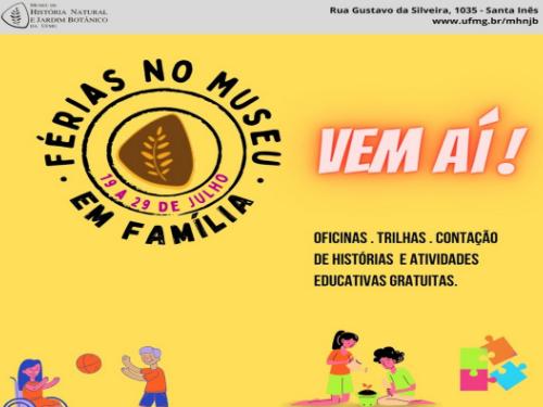 Férias no Museu em Família