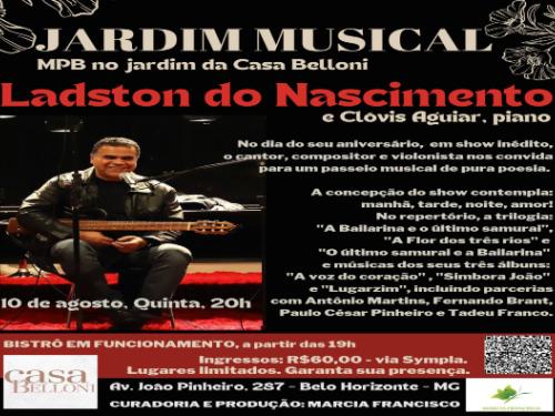 Projeto Jardim Musical: Ladston do Nascimento