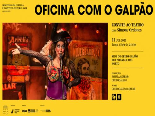 Oficinas: "Teatro de Rua e Criação de Workshop" - Grupo Galpão