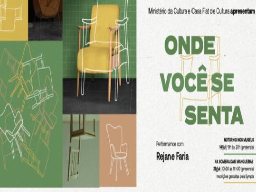 Espetáculo: Na sombra das mangueiras | Onde você se senta, com Rejane Faria