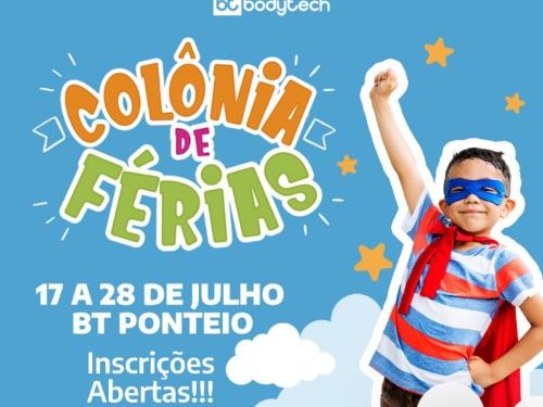 Colônia de Férias da Bodytech Ponteio