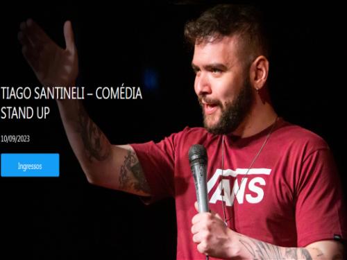 Comédia Stand up : Tiago Santineli "O Pai da Mentira"