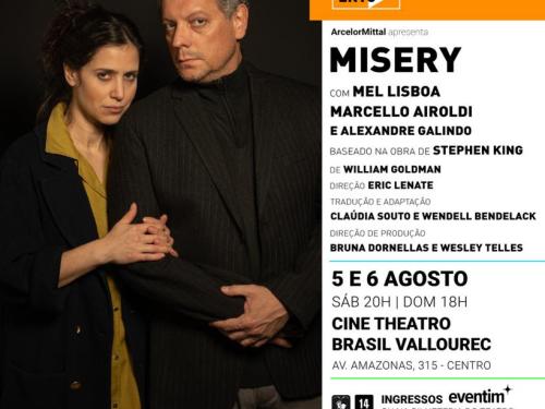 Espetáculo: "Misery"com Mel Lisboa