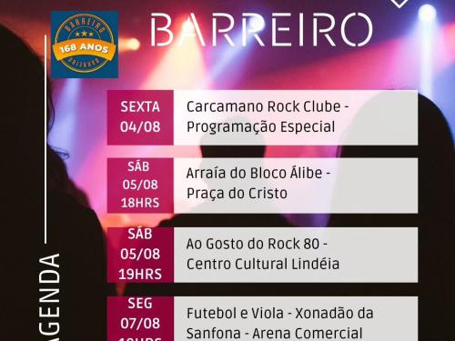 Aniversário do Barreiro - 168 anos 
