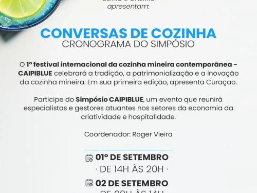 Festival Internacional da Cozinha Mineira Contemporânea "CaipiBlue"