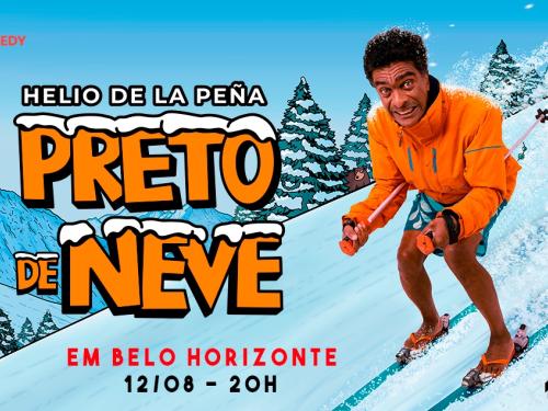 Espetáculo: Helio de La Peña - Preto de Neve