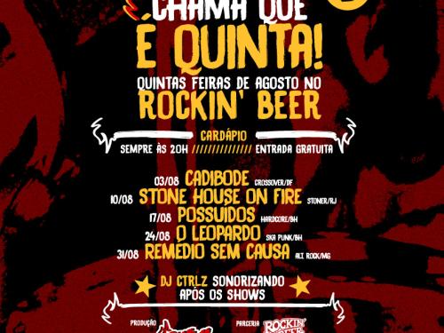 Festa: Chama que é Quinta - Rockin Beer