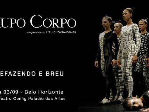 Espetáculos: Gil Refazendo e Breu - Grupo Corpo