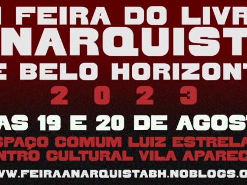 3ª Feira do Livro Anarquista de Belo Horizonte