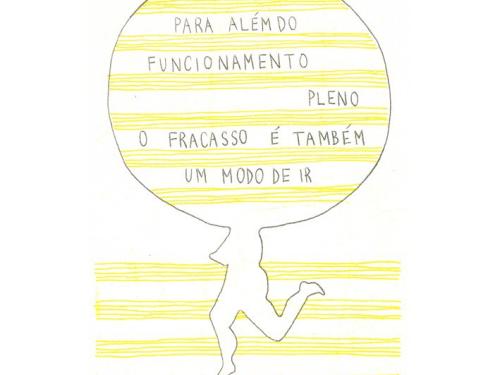 Ateliê aberto - O fracasso como modo de ir 