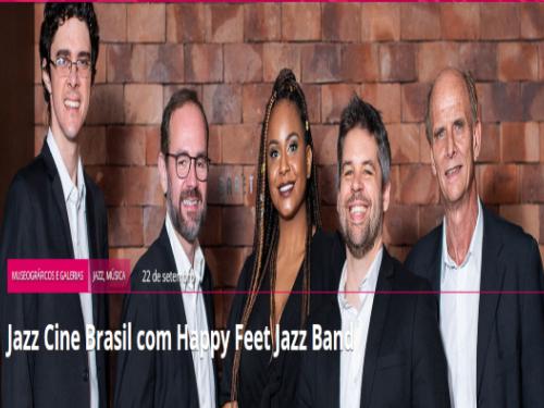 Jazz Cine Brasil com Happy Feet Jazz Band 